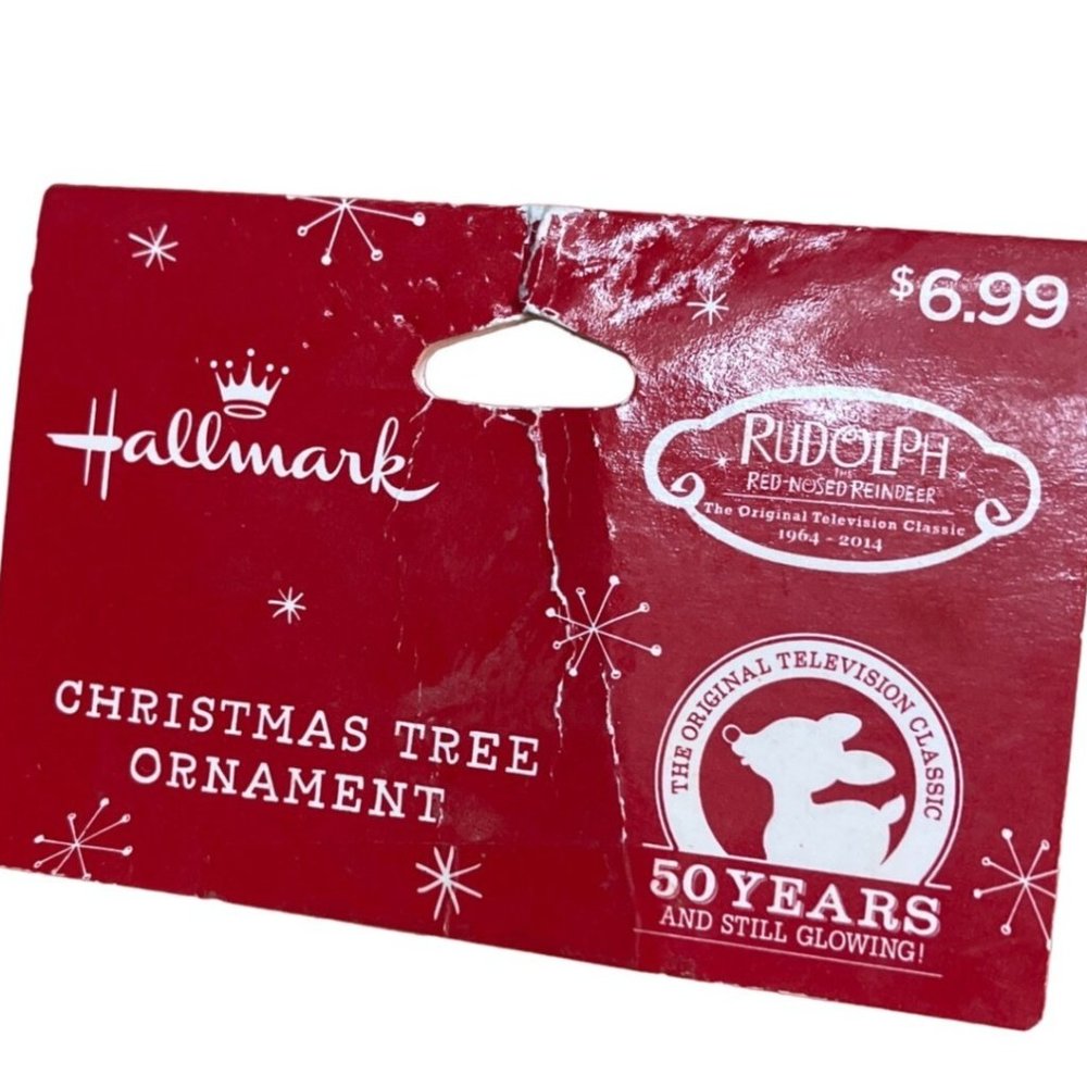 Hallmark Rudolph ornament 50 years TV classic - Picture 6 of 8